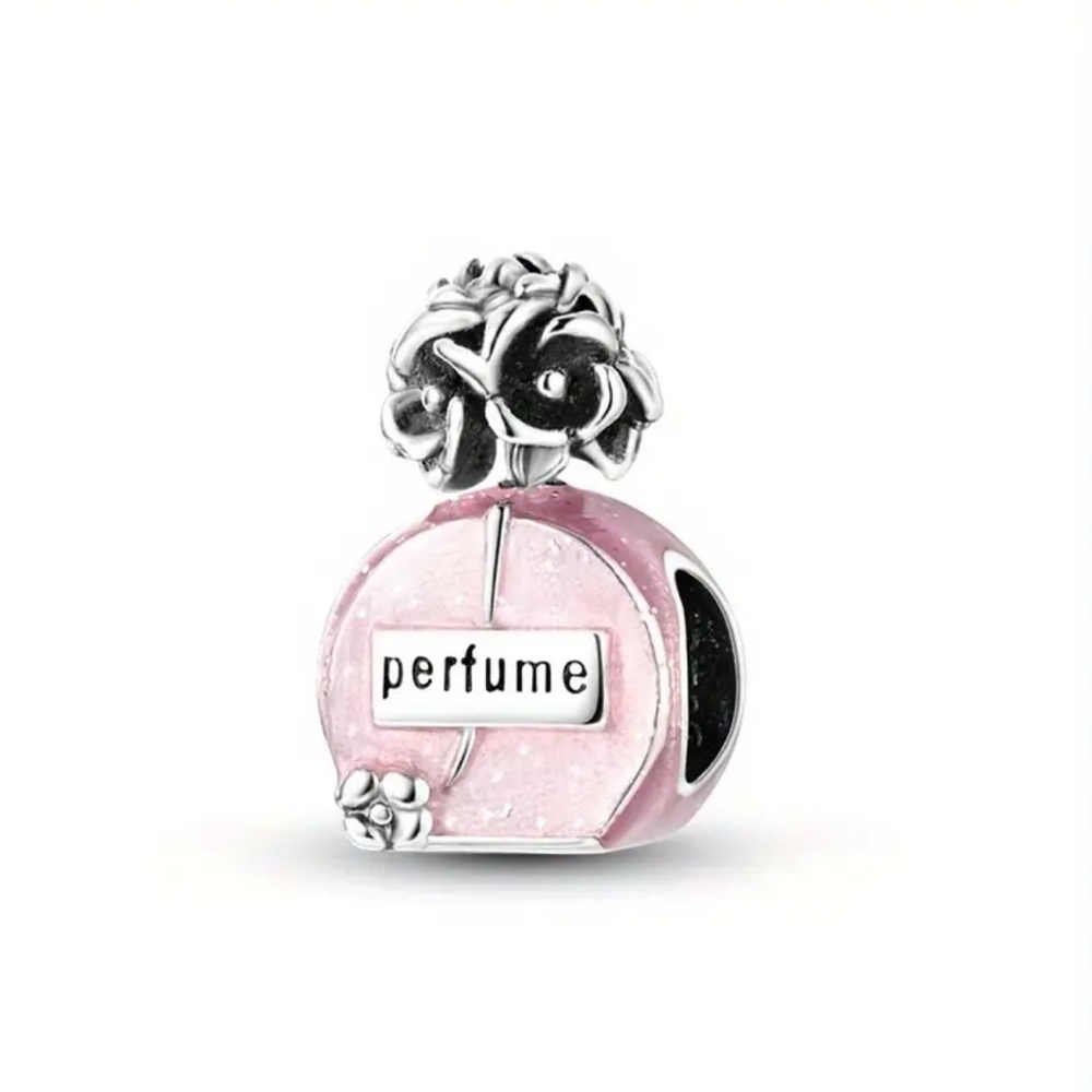 Elegant Pandora Pink Perfume Bottle Charm